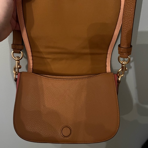 Authentic Coach Colourblock Saddle Bag - Picture 2 of 7